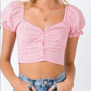The Laura Top Pink